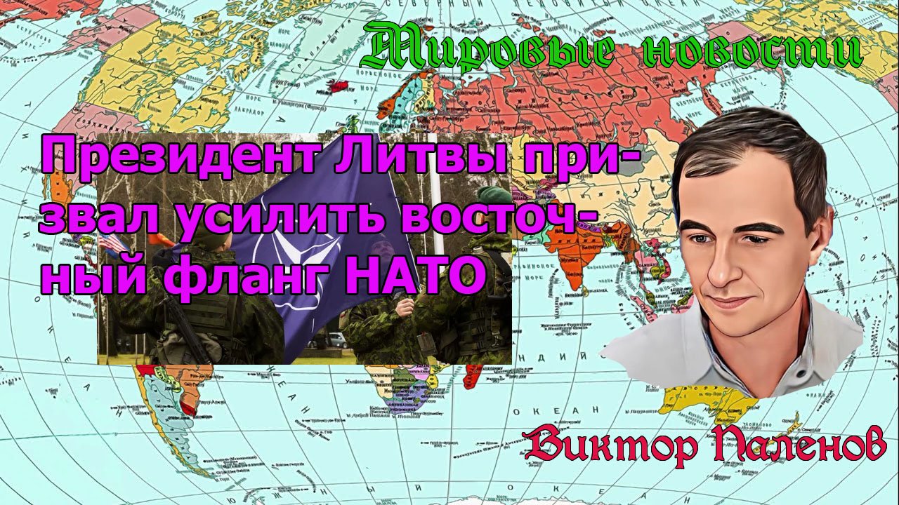 Президент Литвы призвал усилить восточный фланг НАТО