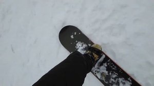 Тест Жидкого Парафина на сноуборде при -4 без ветра, Rossignol Jeremy Jones Freeride