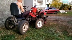 Переломный механизм для мотоблока! Первый выезд!