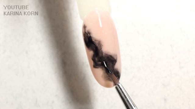 Эффект ДЫМА / ТРИ способа за ПЯТЬ минут / SMOKE NAIL / Дымчатый маникюр