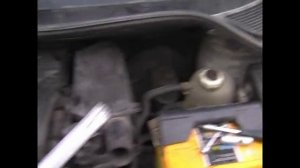 Замена свечей, рено сценик 1.