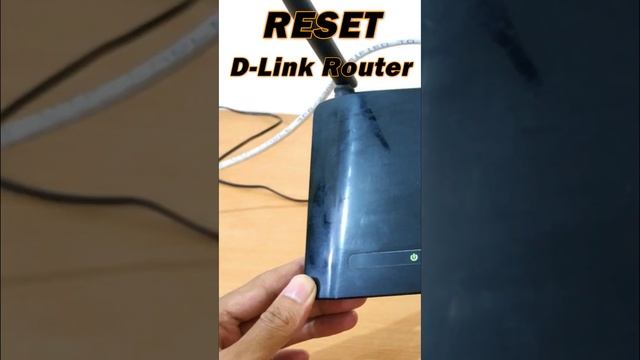 How to Reset D-Link Router to Factory Default Settings
