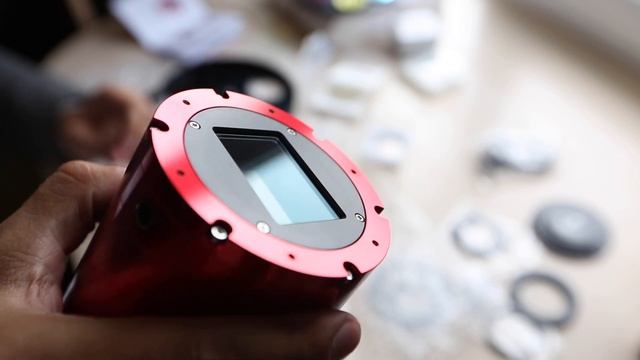 Сборка астрокамеры ASI6200 и колеса фильтров EWF LRGB HaOiiiSii