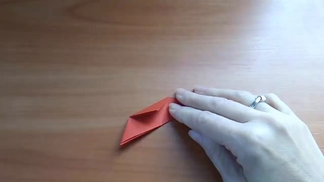 Как Быстро и Просто Сделать Закладку Сердце Из Бумаги Без Клея. Оригами Поделка Своими Руками смотреть онлайн