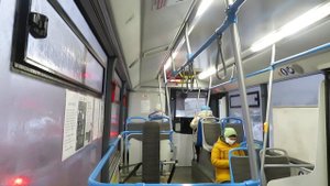 Поездка на автобусе НефАЗ-5299-40-57 № АС 390 16 по маршруту №55 Казань.