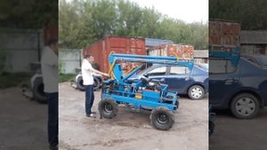 Сваекрут в Казани. Ходовые испытания.