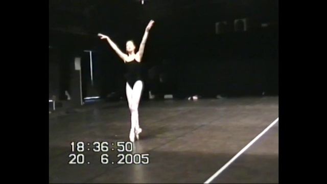 репетиция в Большом театре - балерина Маргарита Андреева смотреть онлайн