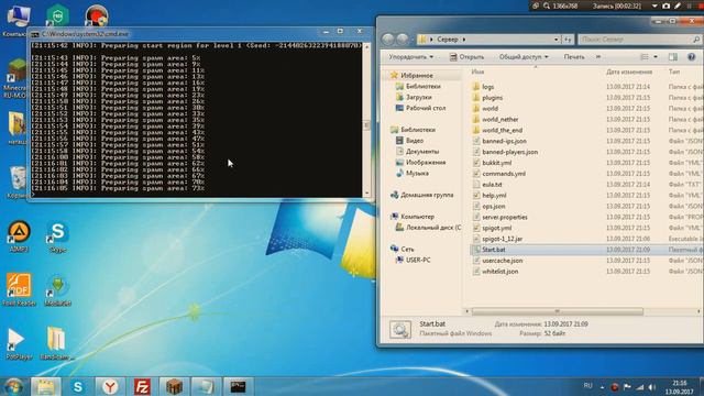 Создание сервера майнкрафт 1.12 (№ 1) смотреть онлайн