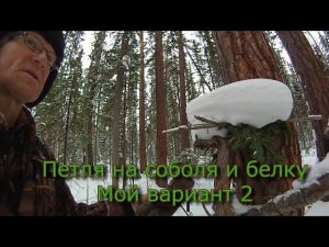 Петля на соболя и белку Мой вариант 2