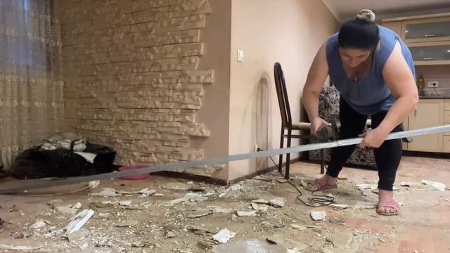 Ремонт/Потолок из гипсокартона#anzhela_khiz смотреть онлайн