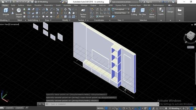 #Mastering #TV #Unit #Design in #AutoCAD: A Comprehensive #3D #Modeling #Tutorial with #Render
