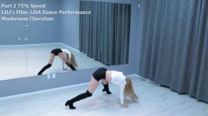 Lisa LILI's FILM #3 Mushroom Chocolate Dance Tutorial (Slow + Mirrored + Counts) | SHERO