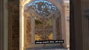 Кованные ворота элитные