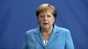 Merkel Finland's Rinne | conference in Berlin