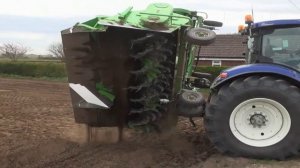 Гребнеобразователь КОЛНАГ для картофеля, грядообразователи прицепные видео