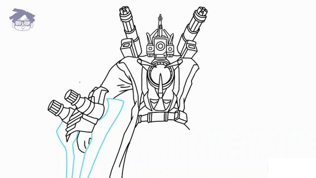 Cara Menggambar New Titan Cameraman Upgrade 3.0 Skibidi Toilet Multiverse 018 | tahap demi tahap смотреть онлайн