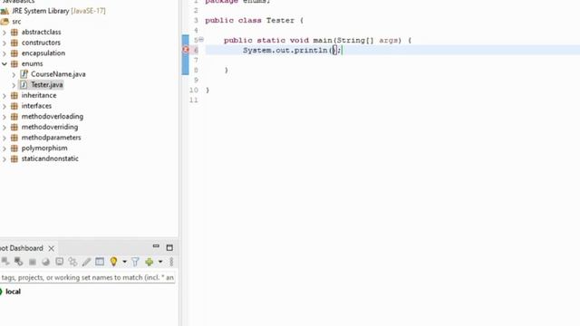 Enums In Java Tamil | Java Spring Boot Tutorial For Beginners In Tamil |