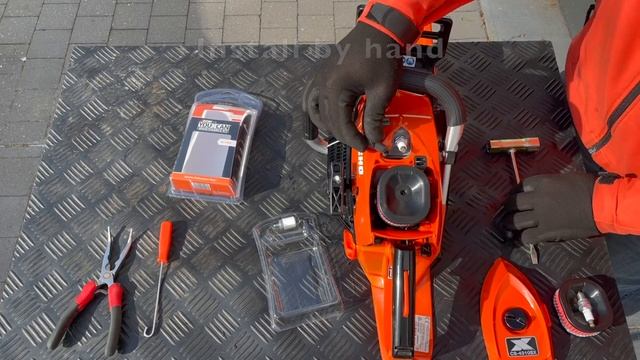 ECHO tools CS4310SX chainsaw  YouCan maintenance kit guide.