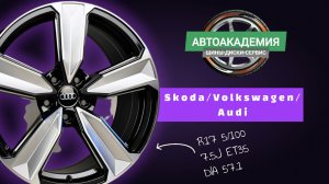 Диски R17 5/100 Skoda Rapid/Fabia/Octavia Tour/Volkswagen Polo