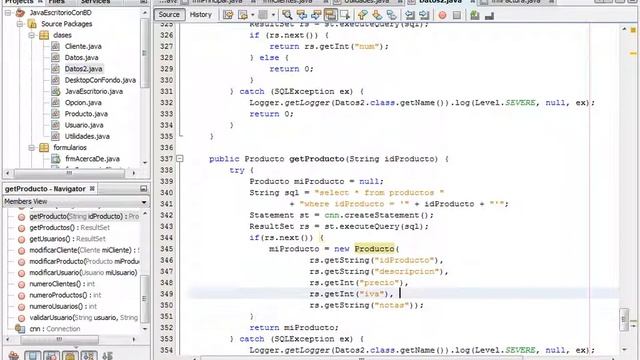Parte 14 - Java Escritorio con BD смотреть онлайн