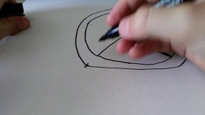 как нарисовать логотип Мерседес