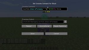 Minecraft Particle Command How to Set Up