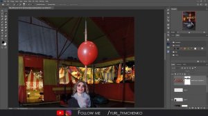 Обработка карнавальной фотографии в #Photoshop