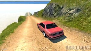 BeamNG Drive Crash Testing #9 Long Road - Insanegaz
