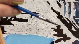 КАК РИСОВАТЬ КАРТИНУ ПО НОМЕРАМ. КАРТИНА ПО НОМЕРАМ "РОМАНТИКА ВЕНЕЦИИ"