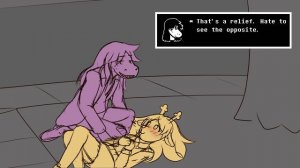 deer in the headlights - a deltarune animatic