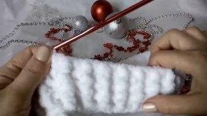 Вязаный новогодний колпак .  Мк детская  шапка-колпак Санты крючком.