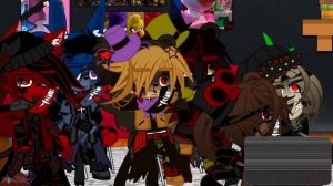 FNAF 4 Reacts To: “An Interview With Nightmare Bonnie (Bonnie) | FNAF | Gacha Club