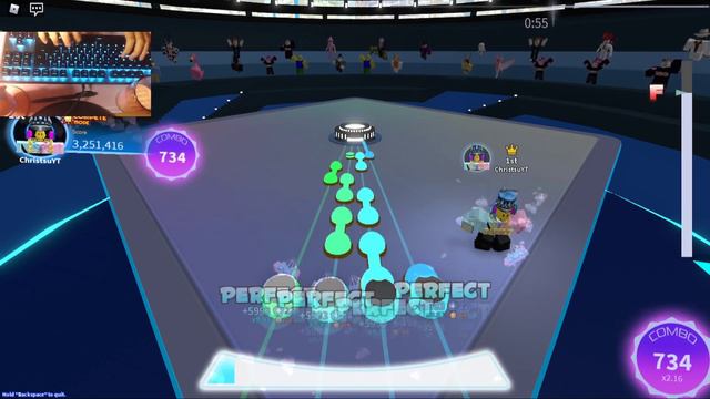 (ALL PERFECT) Twinkle*Winter [HARD] | Roblox RoBeats | Rank A+ / 100% смотреть онлайн