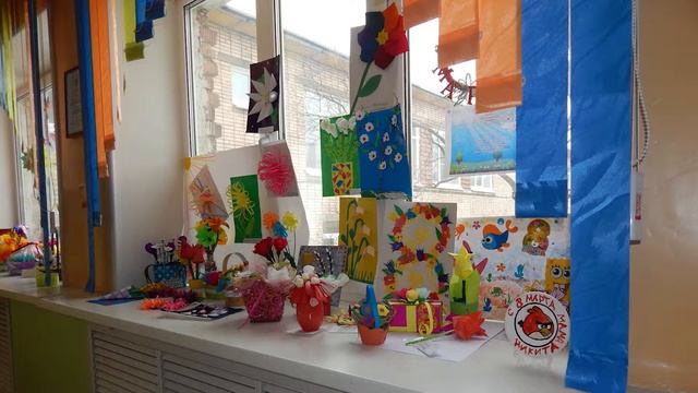 Выставка «Цветочная фантазия» 8 Марта 2016 МБДОУ №141 смотреть онлайн