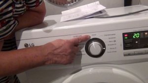 Новая стиральная машинка. Обзор стиральной машинки LG F12M7WDS0