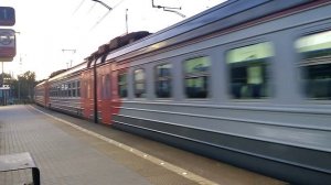 Старые электрички ушли в историю. Электропоезд ЭД4М-0048 D1 Москва|Московский транспорт