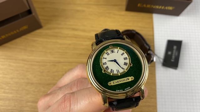 Циферблат из камня! Earnshaw Lapidary  розыгрыш часов