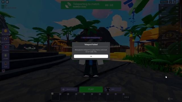 Roblox Bedwars Teleport Failed Problem смотреть онлайн
