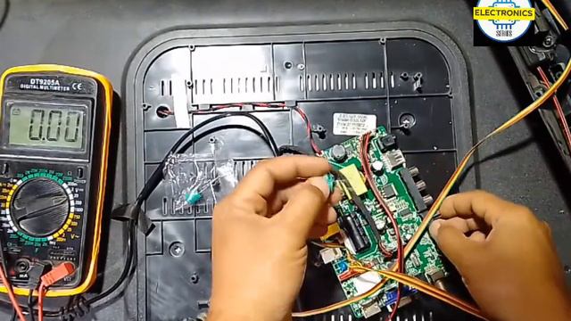 STAR COBY LED TV Good Power No Display How to Repair