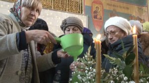 Литургию и чин водоосвящения в день Крещения Господня провели в Благовещенском кафедральном соборе