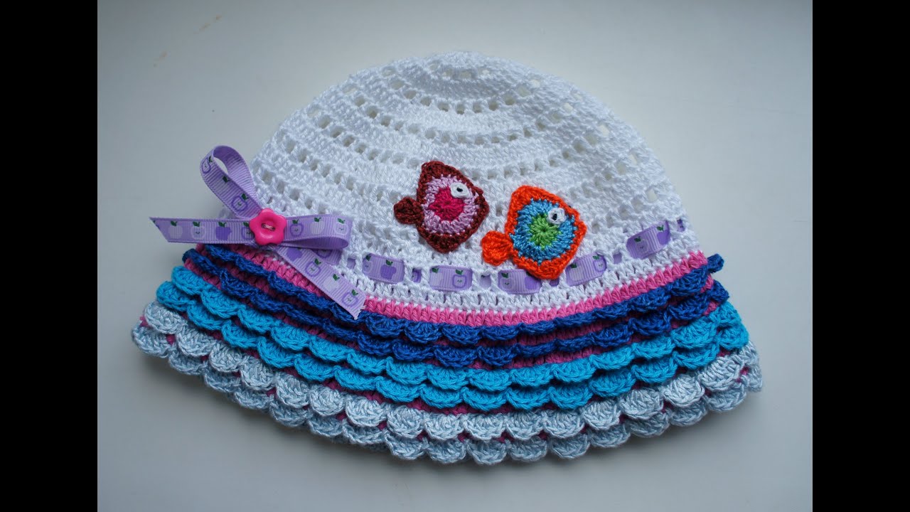 Вязаная крючком панамка летняя смотреть онлайн