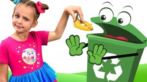 Песенка как мы сортируем мусор - Развивающие детские мультики
