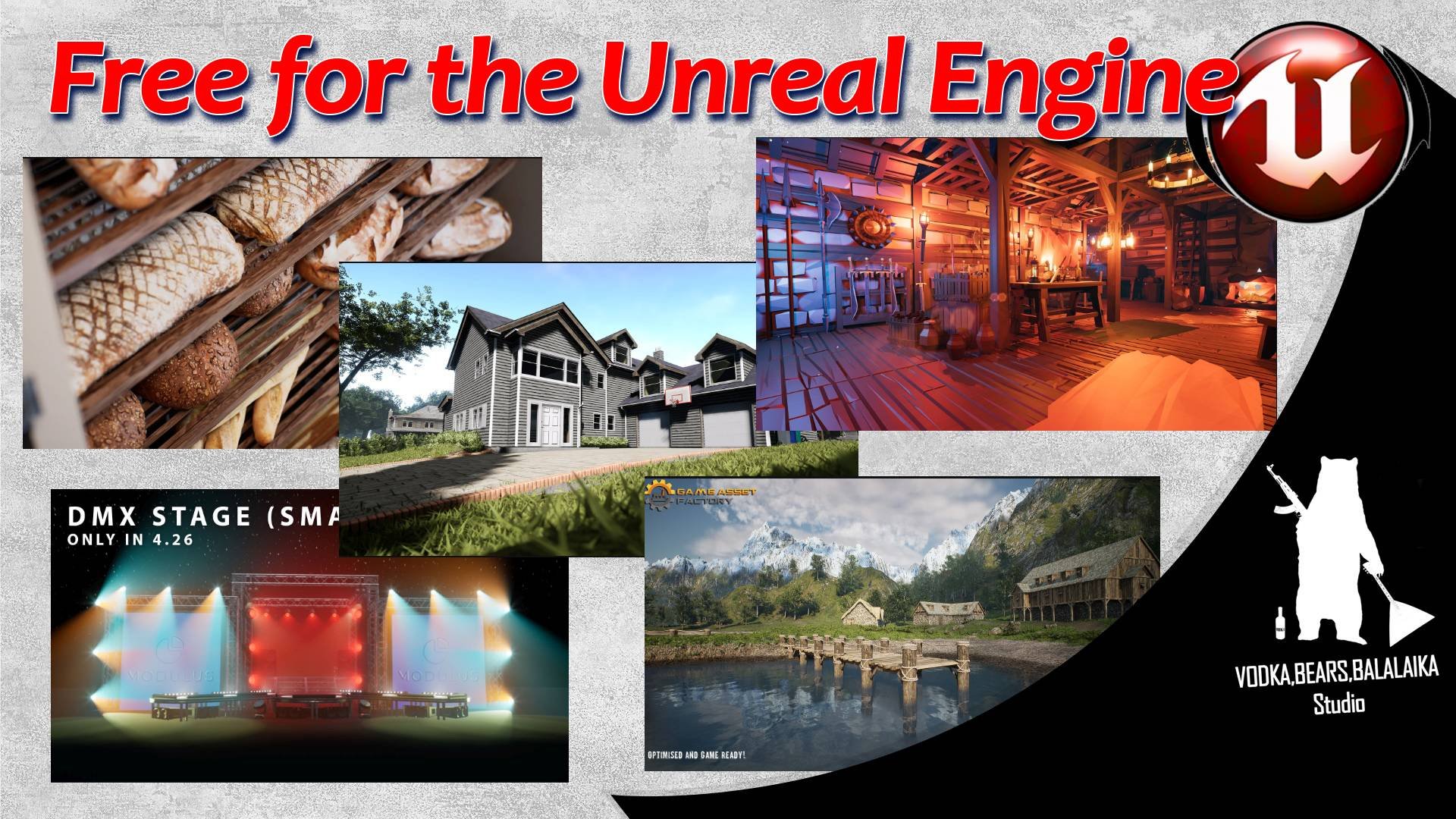 UE4 - Free for the Unreal Engine (АПРЕЛЬ 2022).mp4