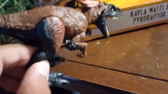 Brand New Jurassic World Dominion Toy Kayla watts and Pyroraptor #unboxingtoys#jurassicworlddominio