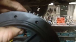 Mazda CX7 замена переднего сальника коленвала