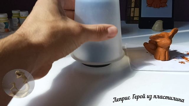 Как слепить кураму из пластилина-аниме фигурки наруто