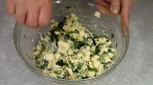 Просто и вкусно! Слоеный пирог с творогом и зеленью. Рецепты моей кухни