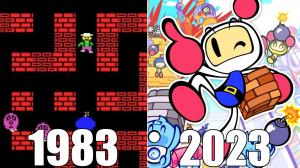 Эволюция серии игр Bomberman [1983-2023]