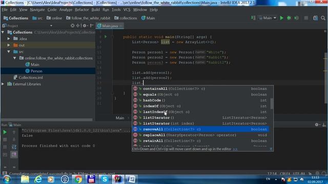 Java SE. Урок 34. Коллекции ArrayList & LinkedList смотреть онлайн