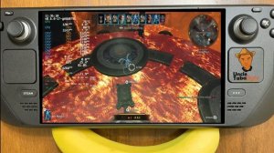 Baldur's Gate 3 on Steam Deck, testing 3 video settings. Grym lair fight.